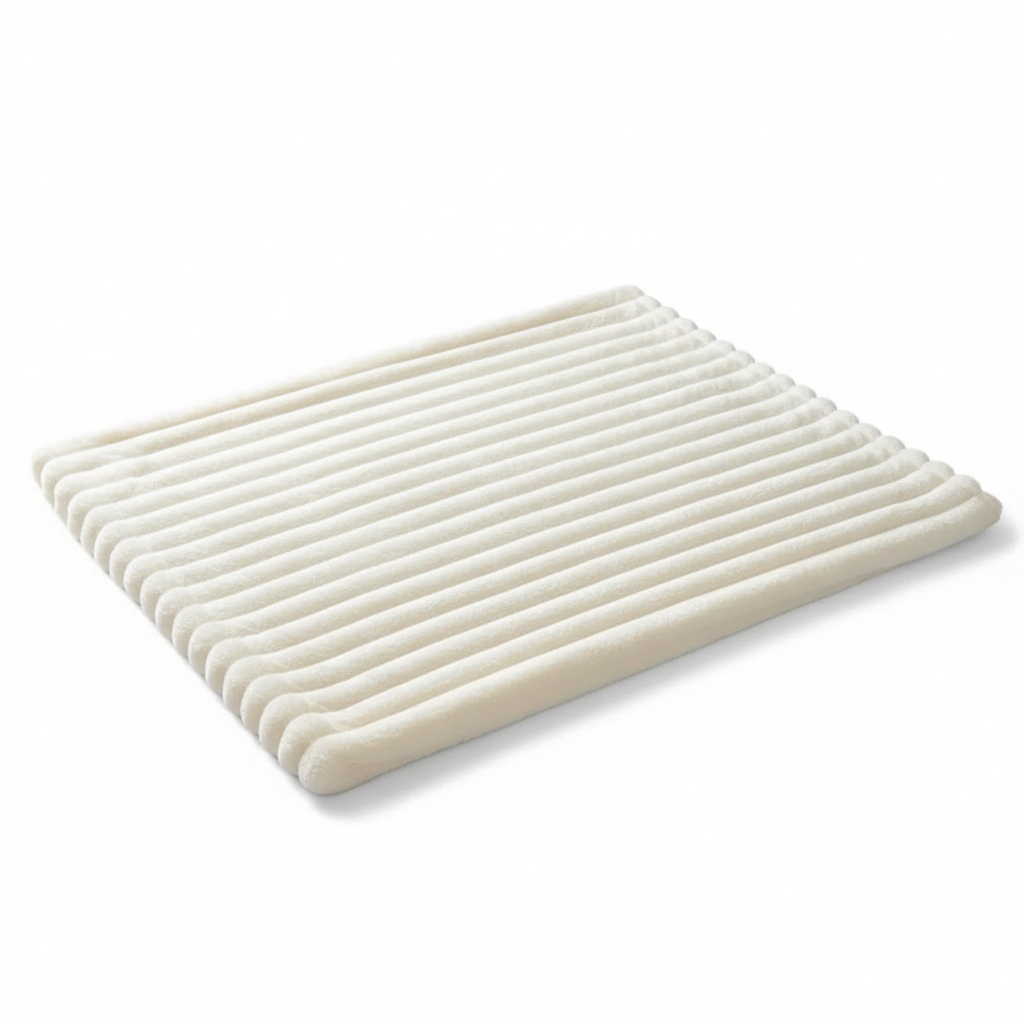 1pc Throw Blanket for Bed - 250GSM Soft & Warm Fluffy Blanket, Decorative Striped Blankets for Winter  Nap / Sleep